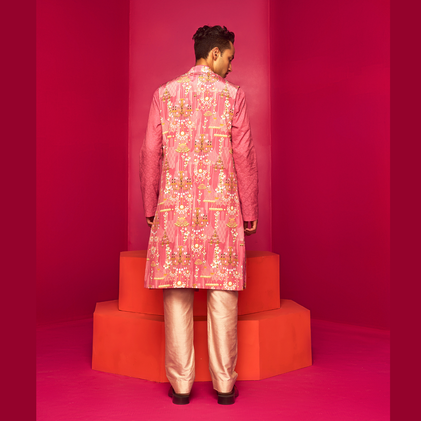 Blush Pink Jacket Set